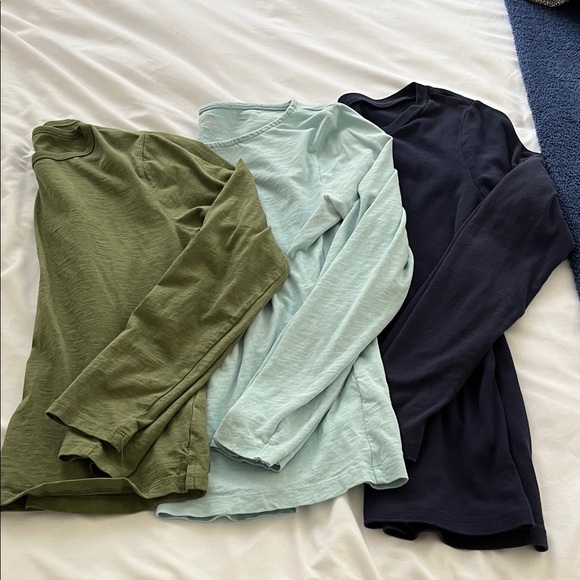 J. Crew Tops - J. Crew Set of 3 long sleeve tees